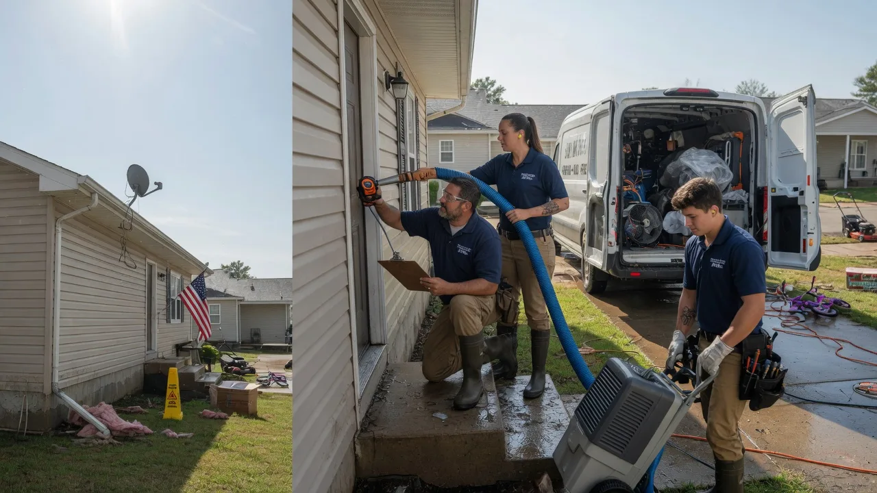 Ceiling Water Damage Restoration in Luckey, OH near me